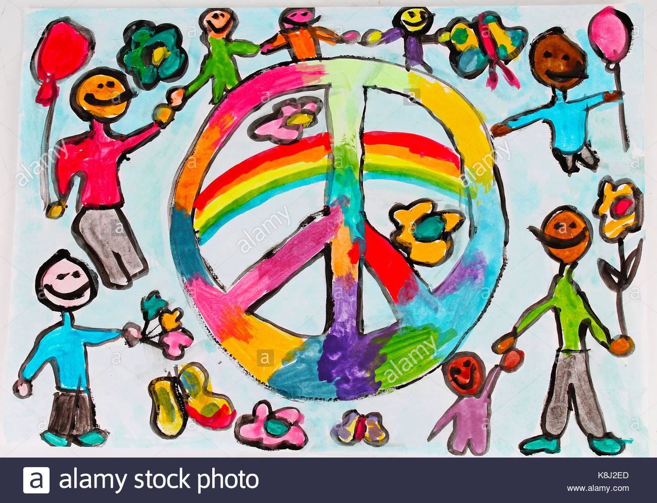 1300x996 World Peace Child Draw. Children Drawings Kid's Draws Collection
