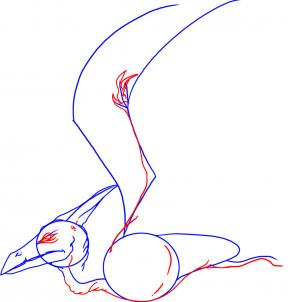 288x302 How To Draw How To Draw A Pterodactyl