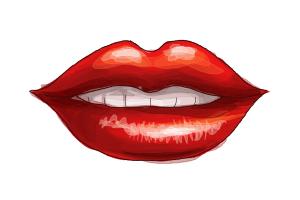 300x200 How To Draw Puckered Lips