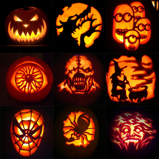 650x650 Scary Halloween Pumpkin Drawings Fun For Christmas
