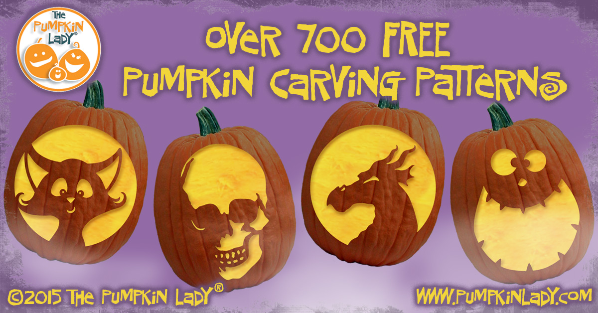 1200x628 700 Free Pumpkin Carving Patterns And Stencils