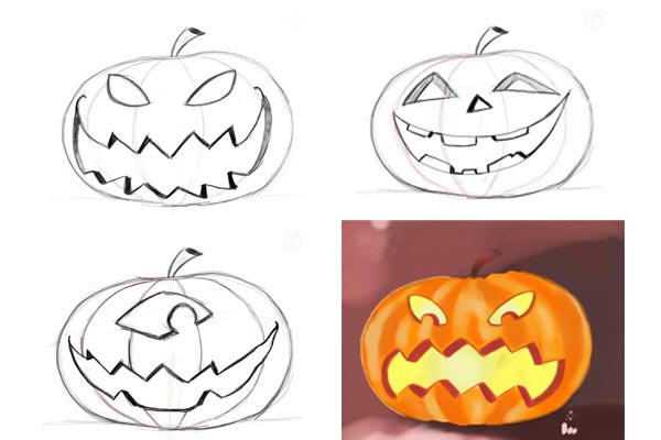 600x400 Drawing Pumpkin Faces 27