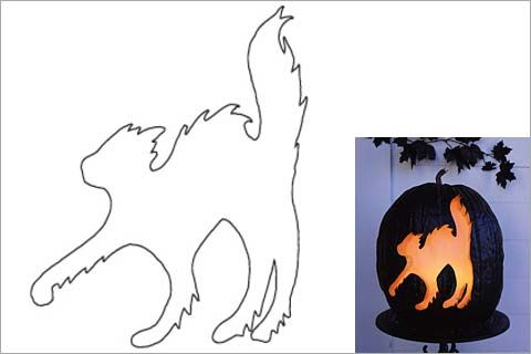 480x320 Halloween Pumpkin Stencils, Pumpkin Carving Patterns Pictures