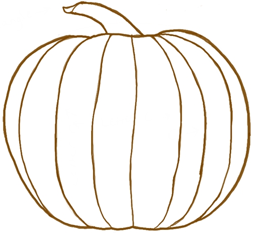 500x460 Pumpkins Drawing Ebook