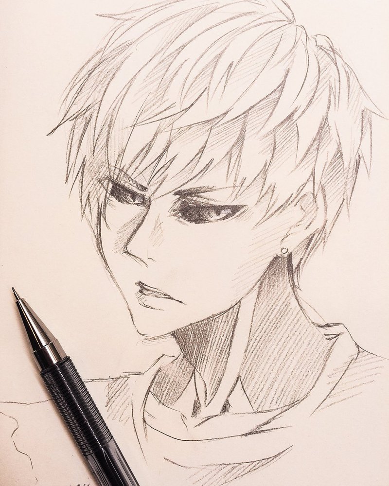 800x1000 Genose Punch Man By Aeirue Chan