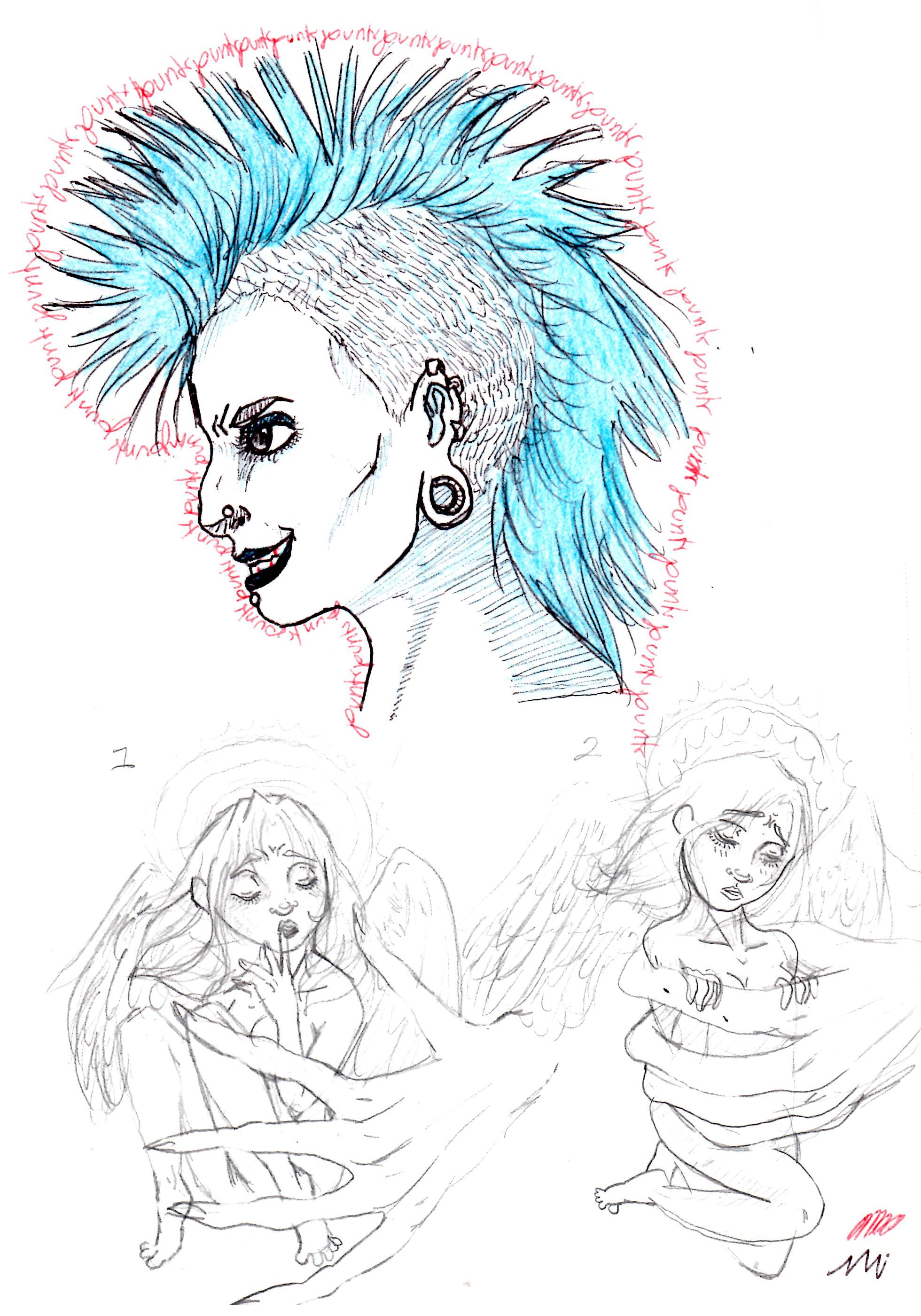 1960x2800 Rock Girl By Colorwonders