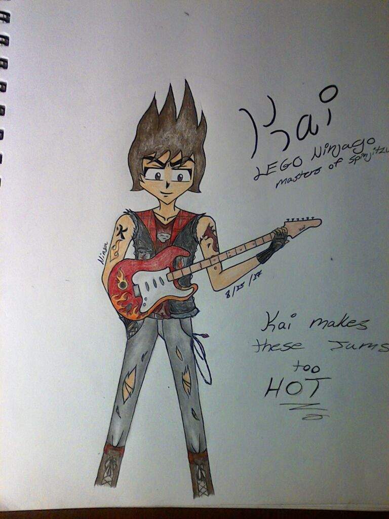 768x1024 Kai Punk Rocker Drawing Amino