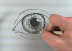 250x176 How To Draw A Realistic Eye With Charcoal