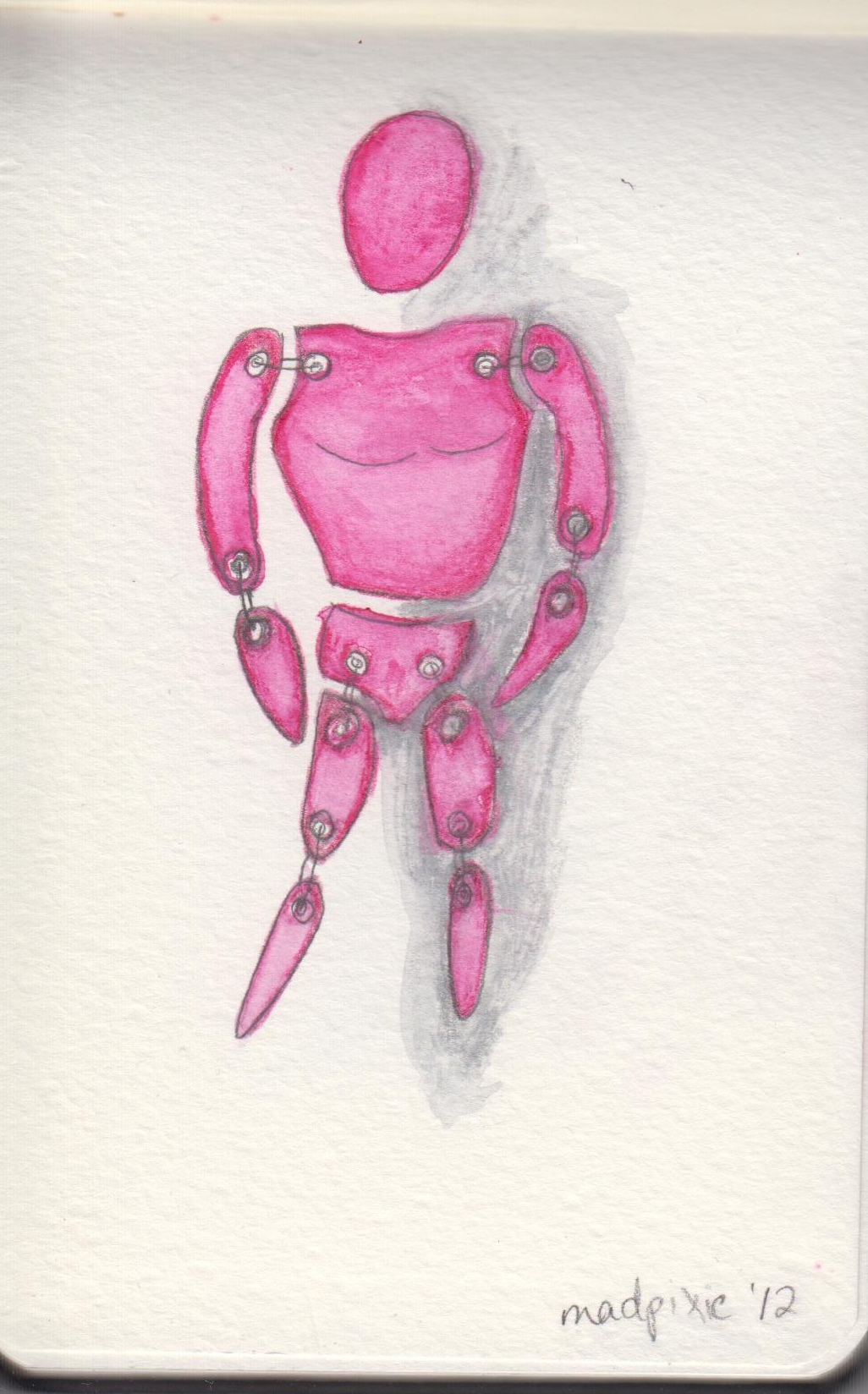 1026x1648 Pink Puppet Drawing Conclusions Drawing