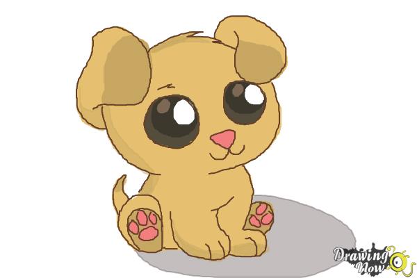600x400 How To Draw A Chibi Puppy