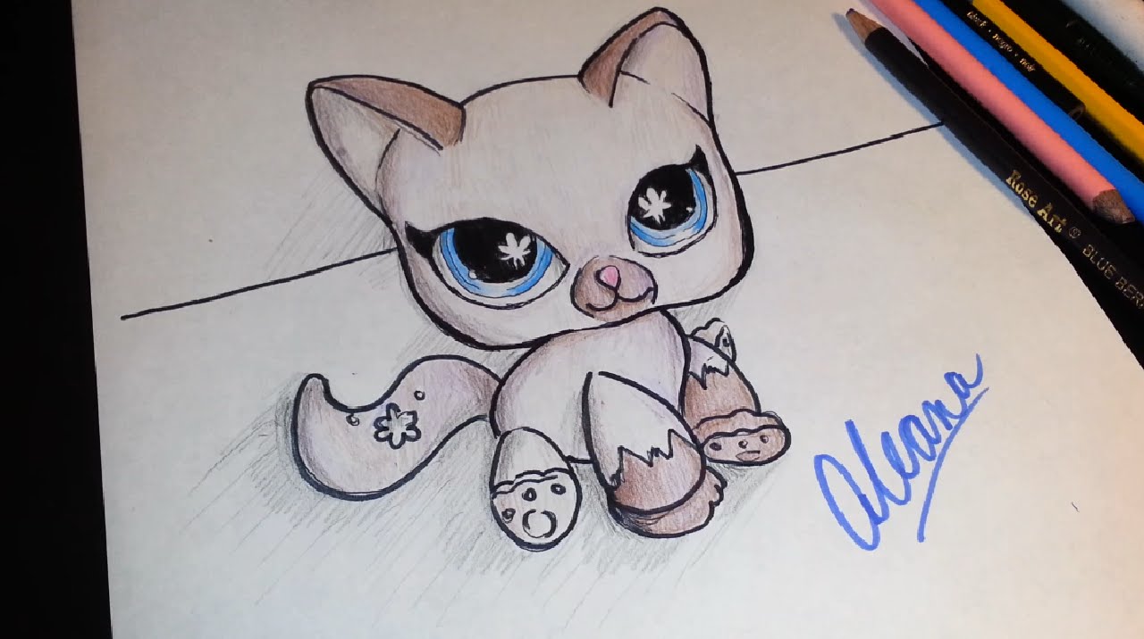1280x716 Littlest Pet Shop Drawing Tutorial