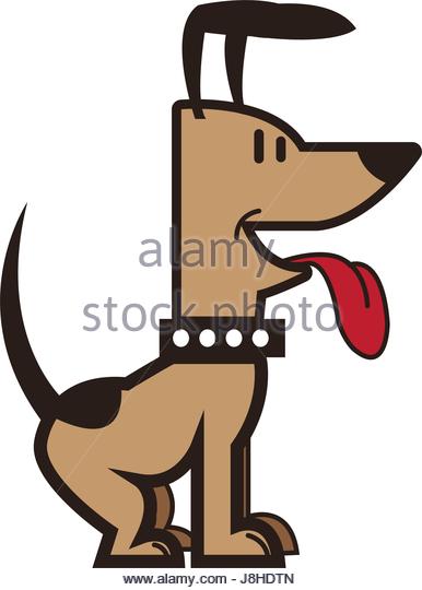386x540 Dog Cartoon Drawing Sitting Vector Stock Photos Amp Dog Cartoon