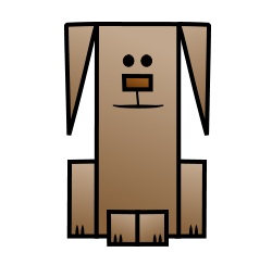 250x244 A Cartoon Puppy