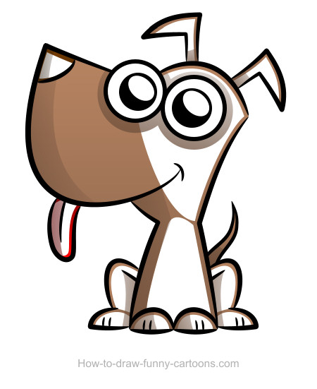 450x551 Puppy Drawing (Sketching + Vector)
