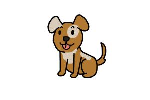 300x200 How To Draw A Puppy