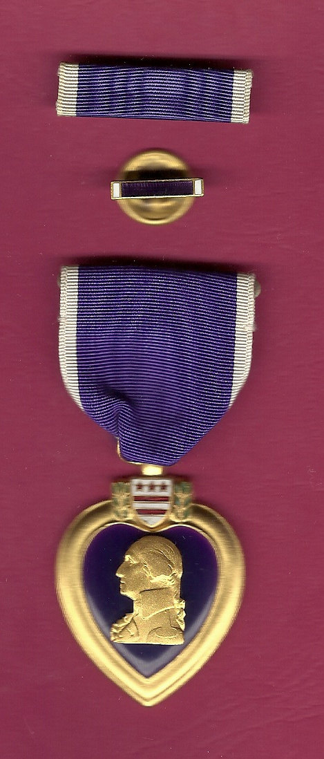 469x1098 Vintage 1950s Korean War Purple Heart Medal With Case