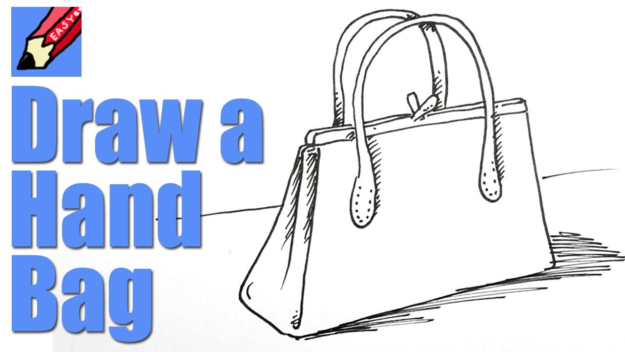 1280x720 How To Draw A Handbag Real Easy