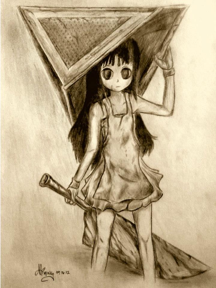 720x960 Chibi Version Of Pyramid Head Of Silent Hill By Mimiyaw