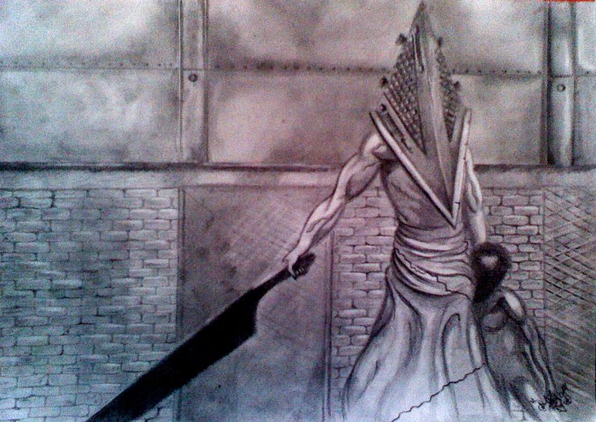 850x602 Pyramid Head Silent Hill By Danlos