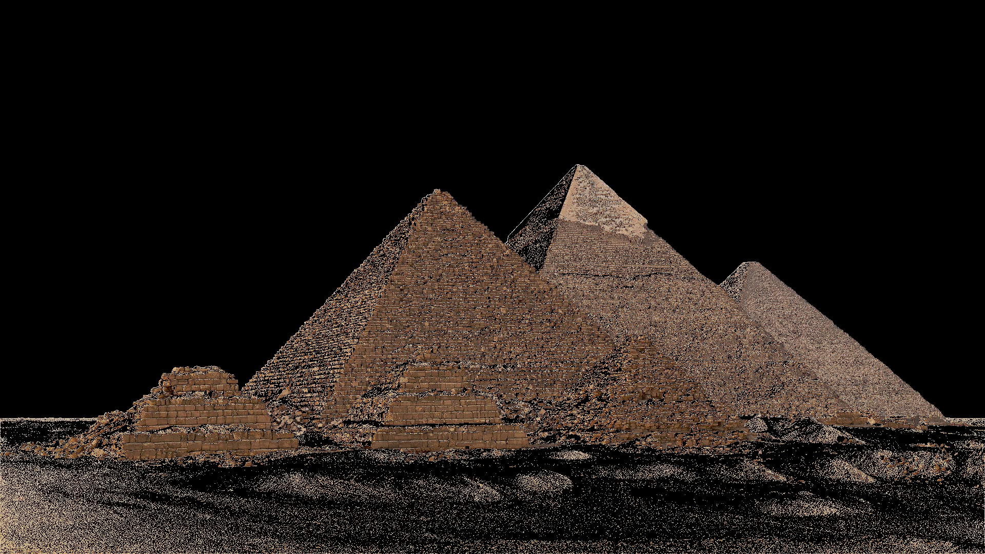 1920x1080 Giza Pyramid Complex. Egypt. Seven Wonders Of The Ancient World