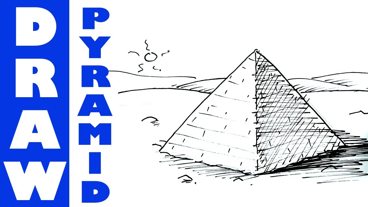 1280x720 How To Draw A Pyramid