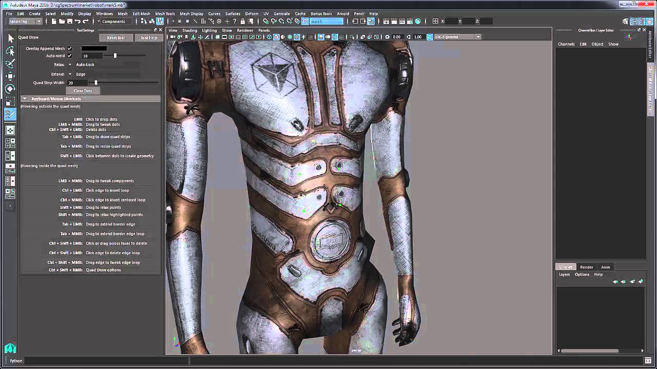 1280x720 Maya 2016 Basics