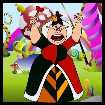 350x350 How To Draw Queen Of Hearts Disney Queens