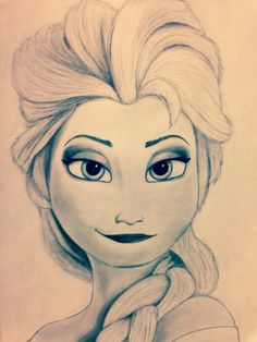 236x314 Elsa From Frozen Drawing Drawings Elsa, Drawings