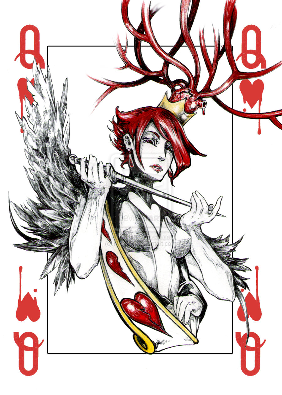 900x1263 Images For Gt Queen Of Hearts Drawing Tattoos I Want