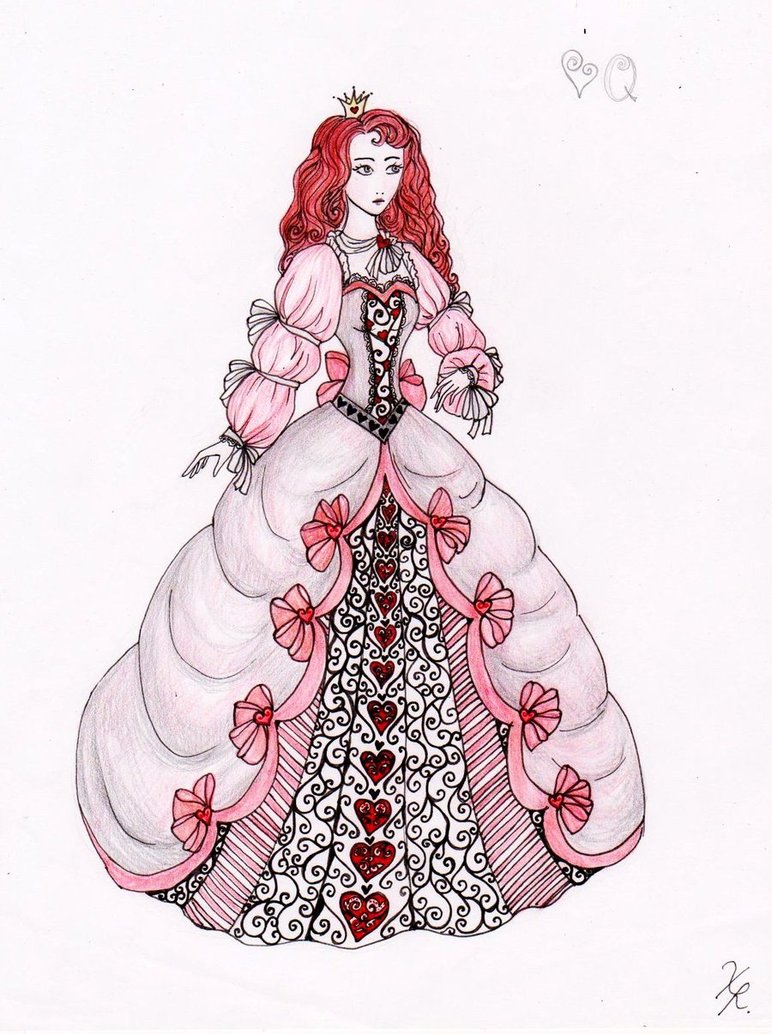 772x1034 Queen Of Hearts By La Chapeliere Folle