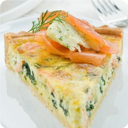 450x450 Salmon And Spinach Quiche A French Delicacy Becoming Madame