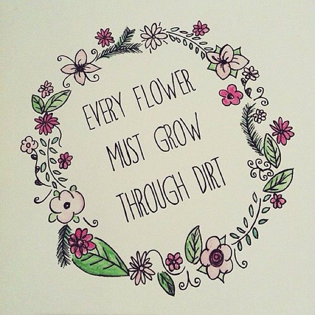 612x612 Flower Background Tumblr With Quotes