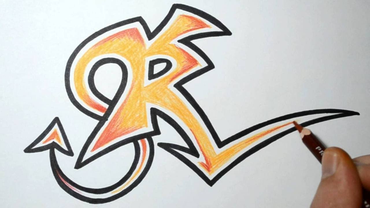 1280x720 How To Draw Wild Graffiti Letters