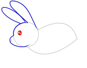 302x238 How To Draw How To Draw A Rabbit For Kids