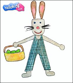 250x285 How To Draw Easter Rabbit Kinder Holidays Kid, How