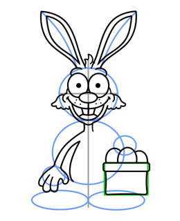 260x320 How To Draw The Easter Bunny