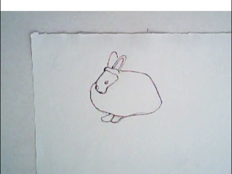 480x360 How To Draw An Angora Rabbit (Easy Drawing Tutorial)