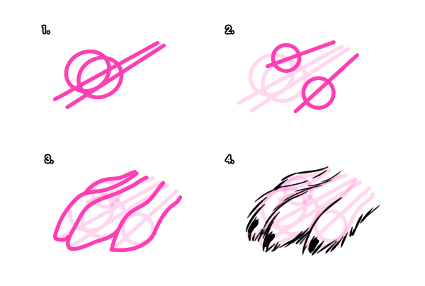 600x404 How To Draw Animals Hares And Rabbits