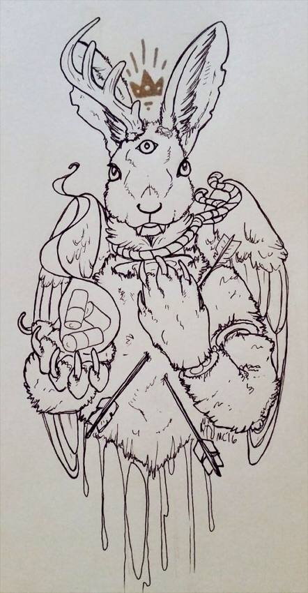 442x850 Lucky Rabbit's Foot Weasyl