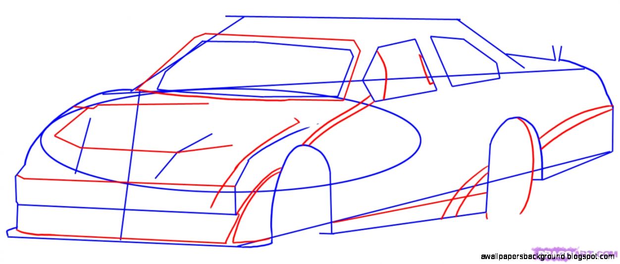 1252x533 Simple Race Car Drawing Wallpapers Background