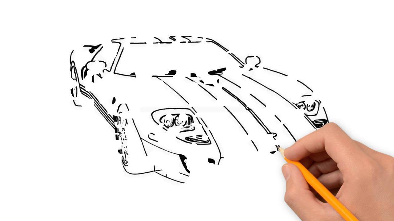 1280x720 Race Car Pencil Things To Draw Step By Step