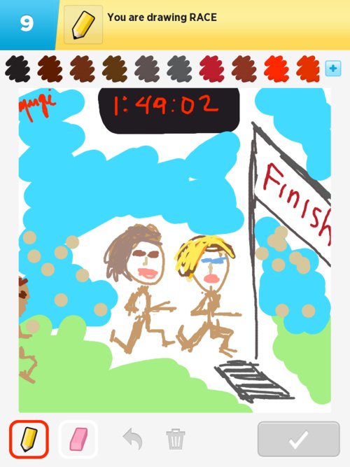 500x667 Race Drawings