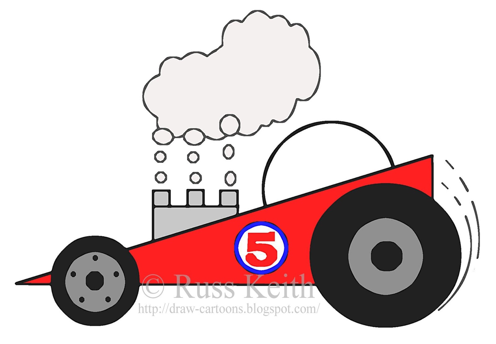 1600x1110 How To Draw Cartoons Race Car