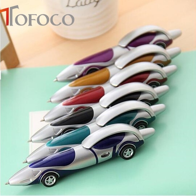 640x639 Tofoco Racing Car Shape Drawing Toys Ballpoint Pen Child Kids Toy
