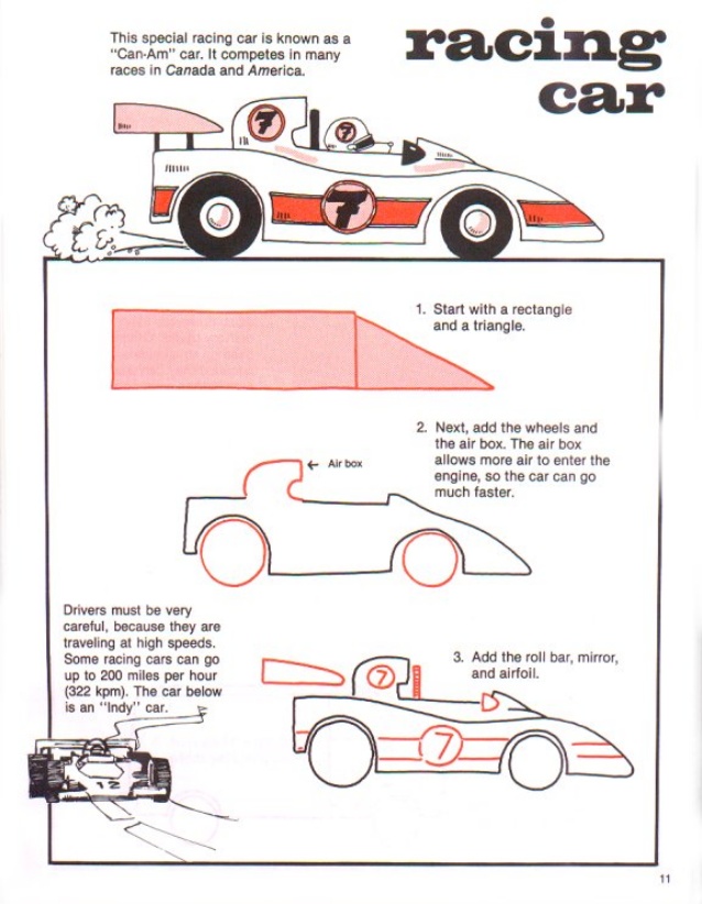 638x822 How To Draw Cars Amp Trucks