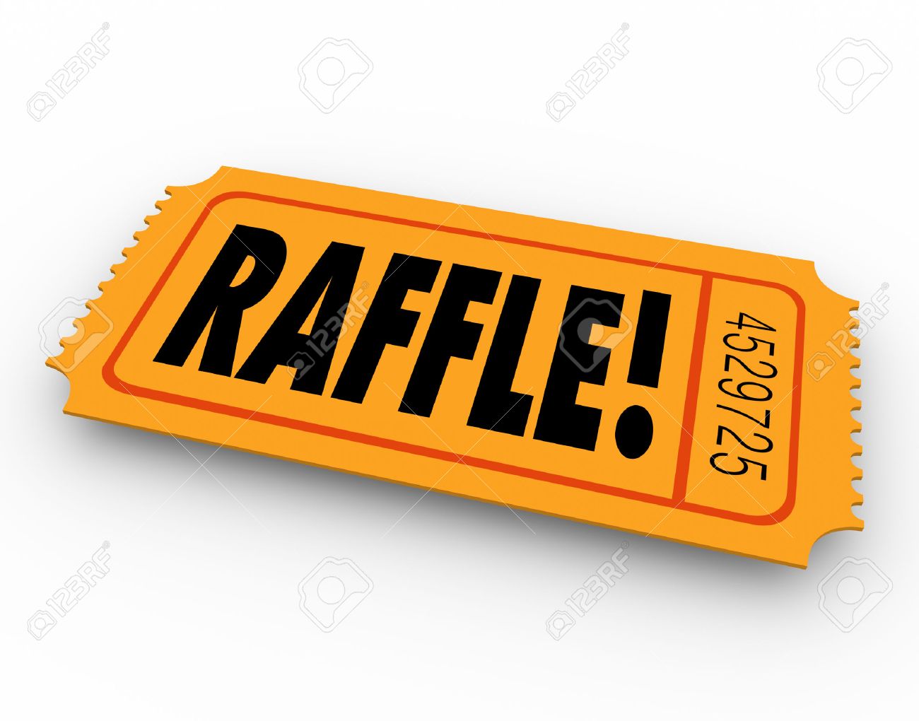 1300x1020 Raffle Word On Orange Ticket For You To Enter To Win A Drawing