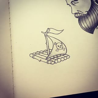 320x320 Small Drawing That Kept Poppin' In My Head. Love Pirates