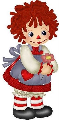 236x475 Birthday Card By Hallmark Raggedy Annandy From Hallmark Cards