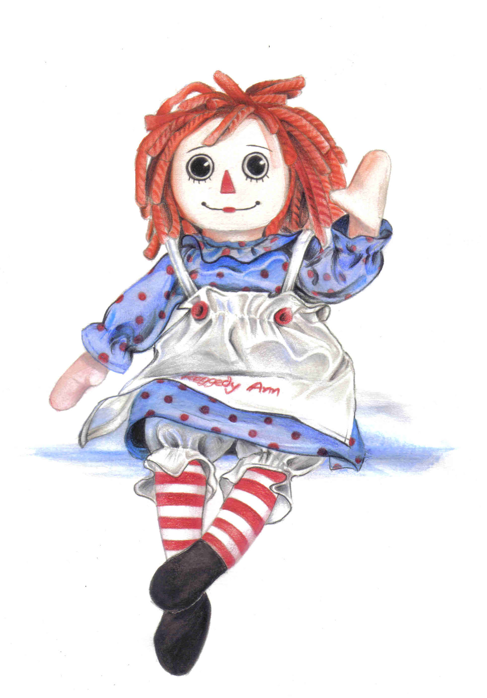 1562x2240 Raggedy Ann By Angelina Artist