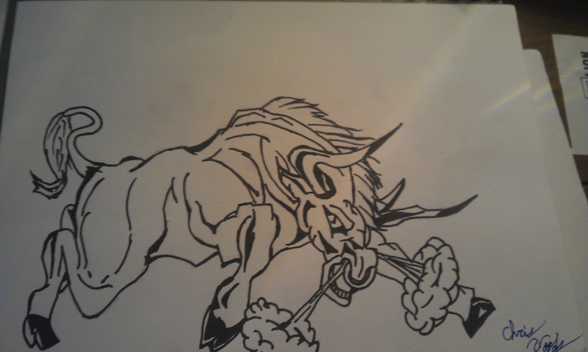 1155x691 The Raging Bull By Chrisw12355